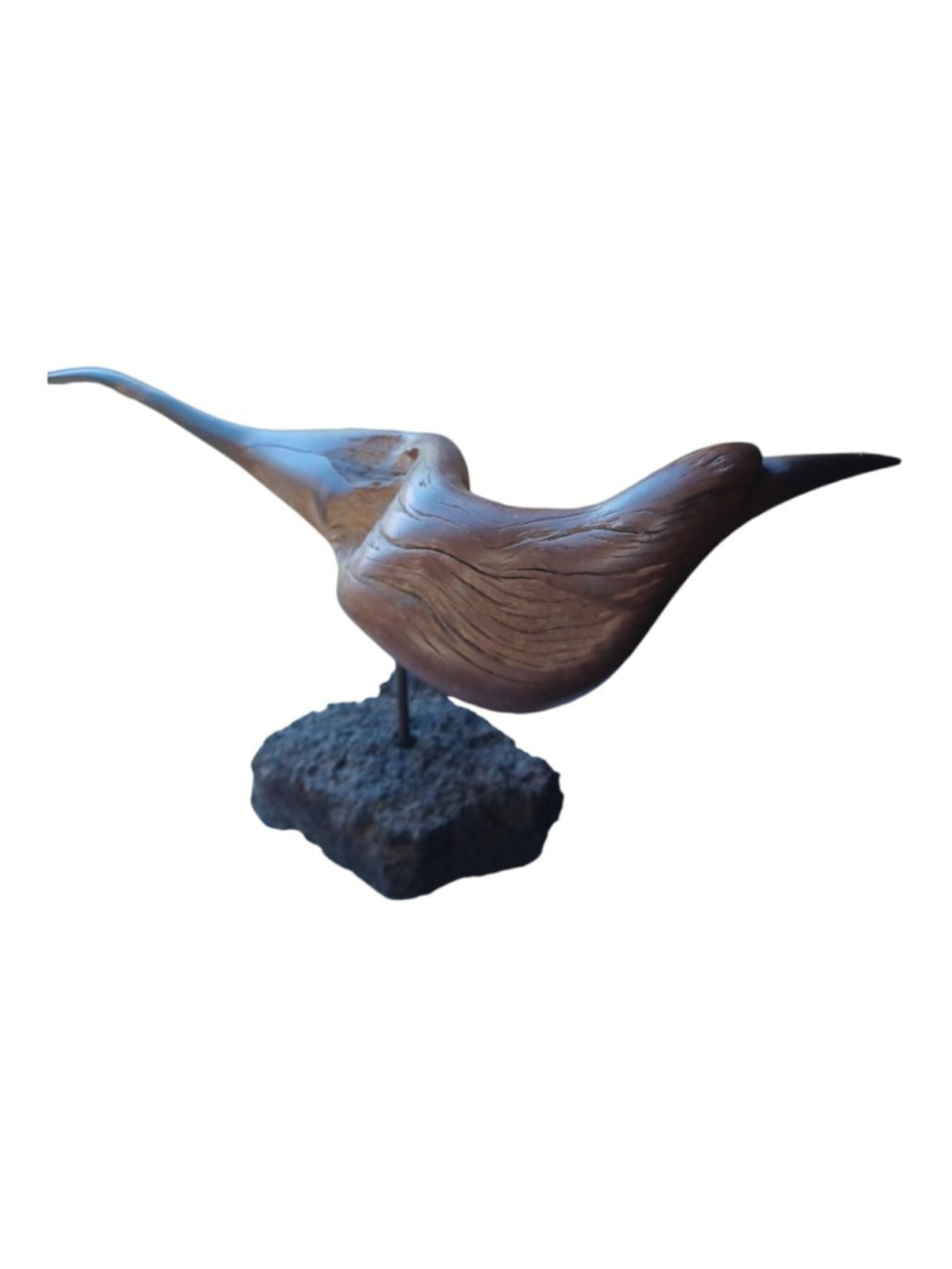 Vintage wooden Carved Bird